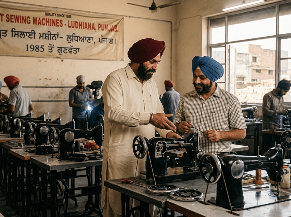 Odoo for sewing machine manufacturer with Ochre.Digital