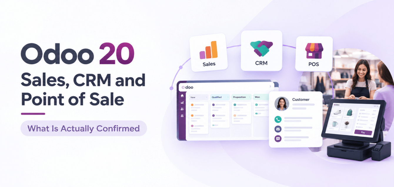 Odoo 20 Sales,CRM,Point of sales Odoo 20 Sales,CRM,Point of sales
